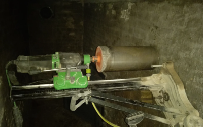 Retrofit installation of blast valves in civil defense shelters